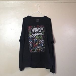Vintage style marvel comic sweater